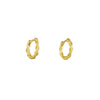 HARPER SLEEPERS STERLING SILVER - GOLD