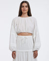 Charlie Holiday Harriet Top - White