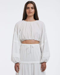 Charlie Holiday Harriet Top - White