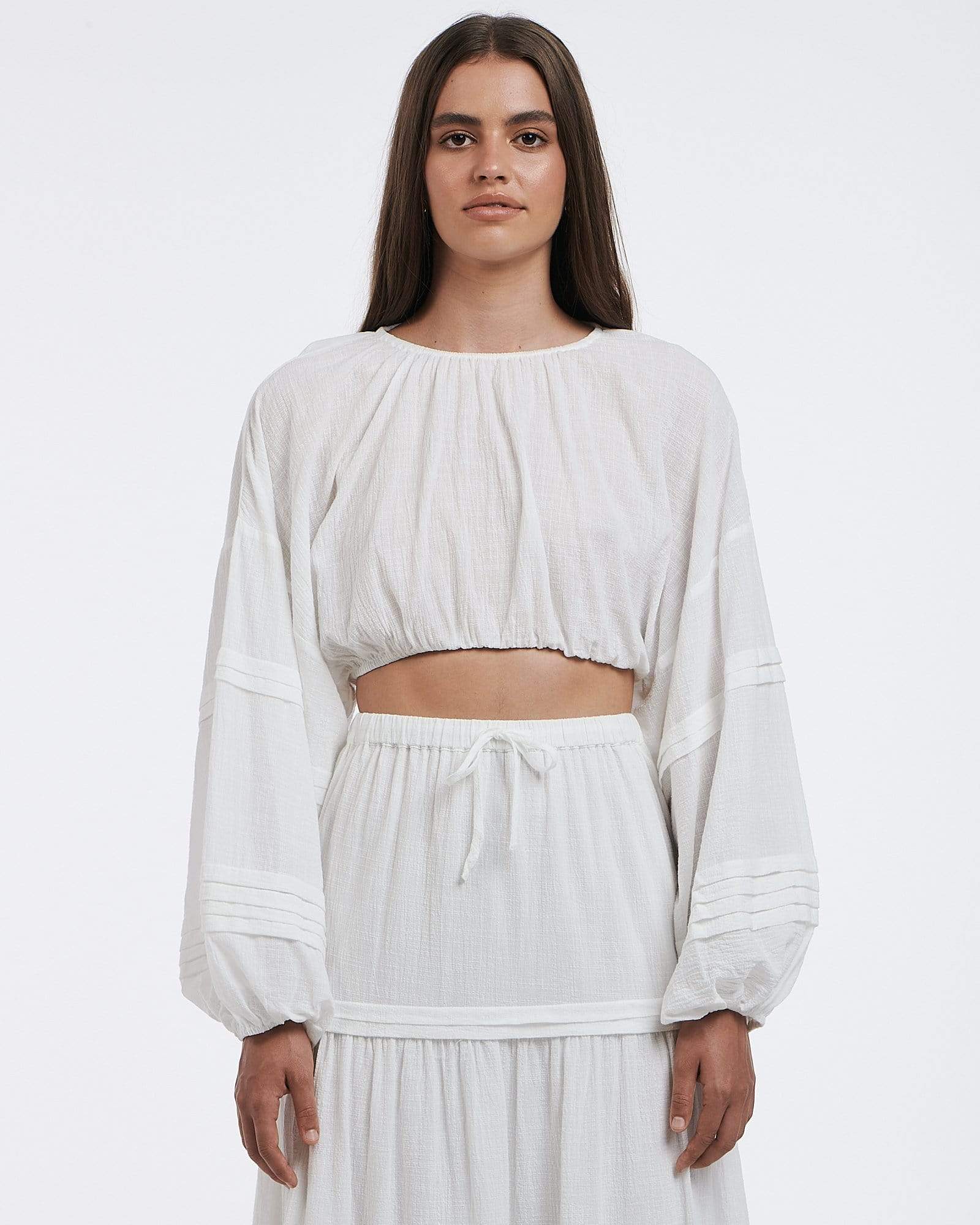 Charlie Holiday Harriet Top - White