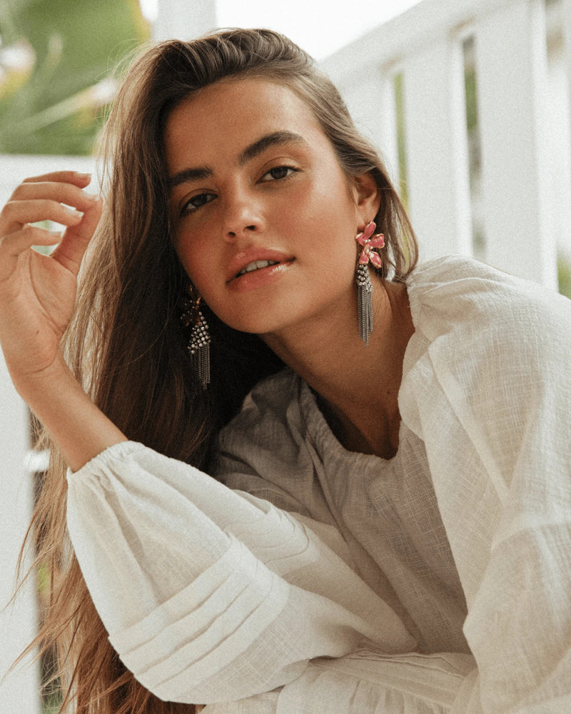 Charlie Holiday Harriet Top - White