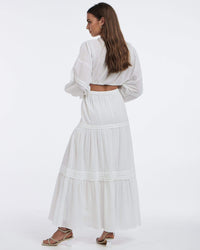 Charlie Holiday Harriet Top - White