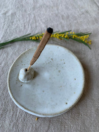 Splendid Wren handmade stoneware incense holder