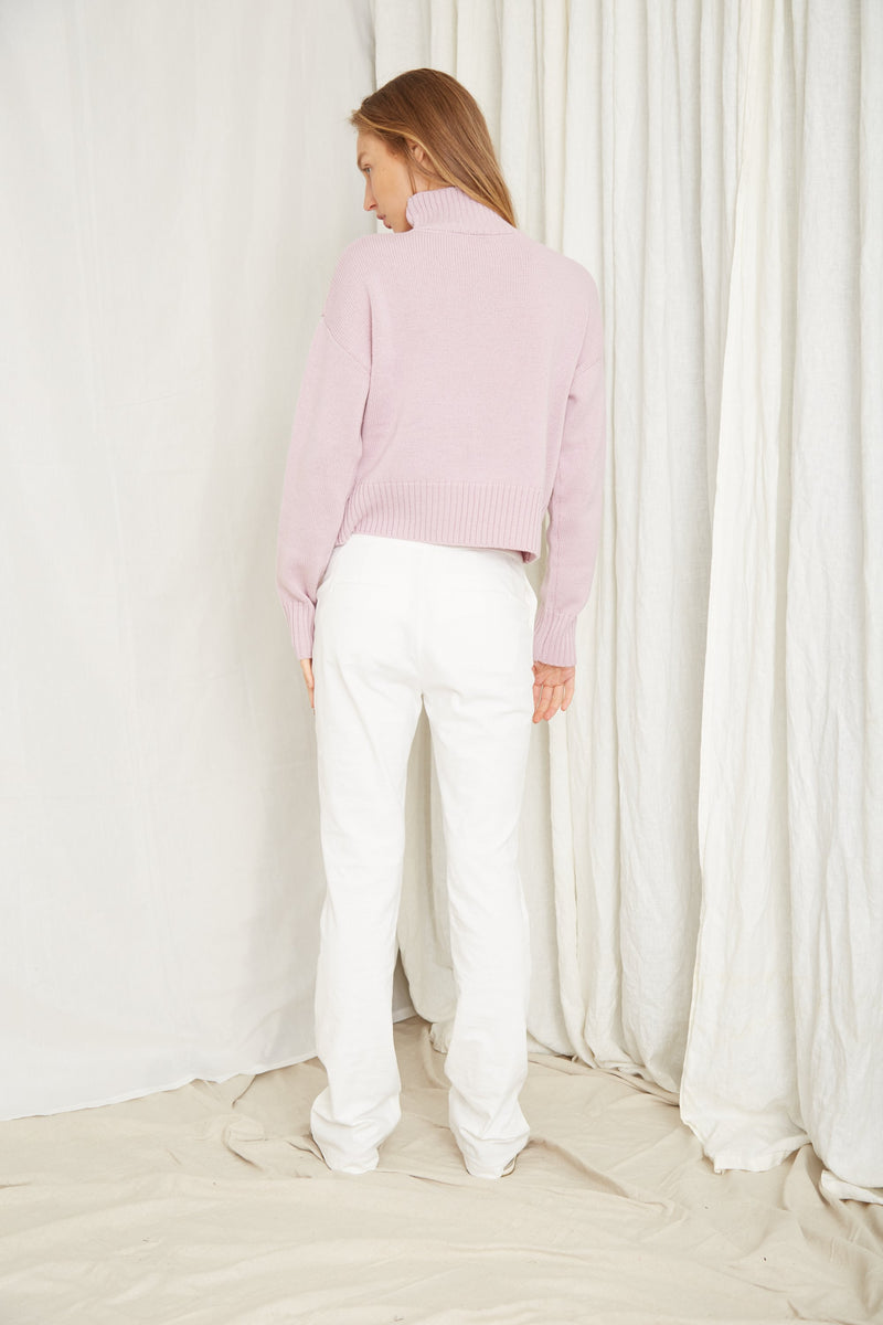 Third Form Lift Up Turtleneck - Lavender