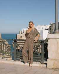 Charlie Holiday Lola Pants - Zebra Print