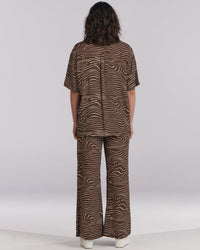 Charlie Holiday Lola Pants - Zebra Print