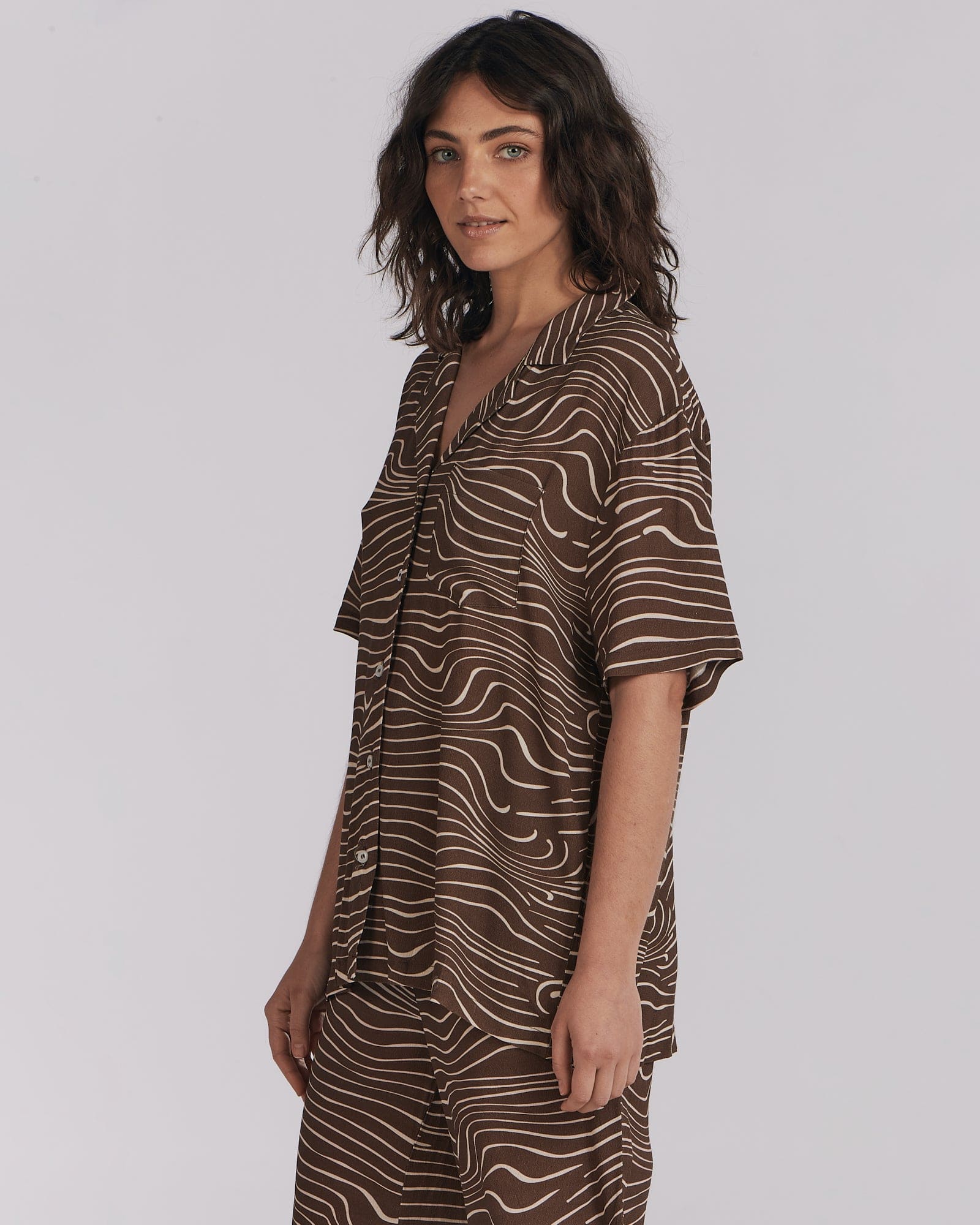 Charlie Holiday Lola Shirt - Zebra Print