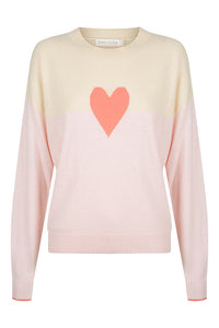 Bande Studio Love on the Horizon Knit Jumper - Eggnog/Blush