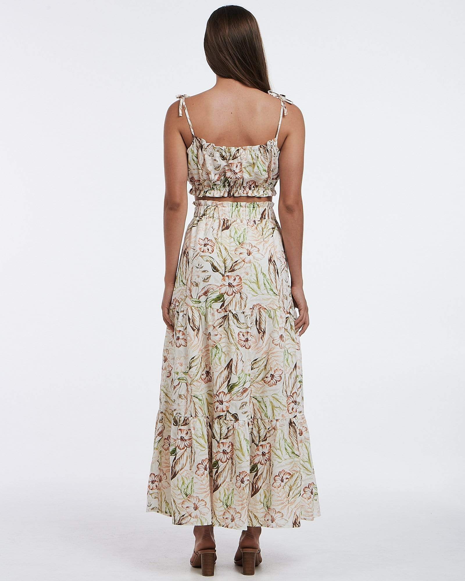 Charlie Holiday Maple Skirt - Hibiscus