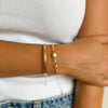 Arms Of Eve Marley Gold and Pearl Bracelet