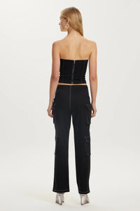 Third Form Open Road Baggy Jeans - Washed Black