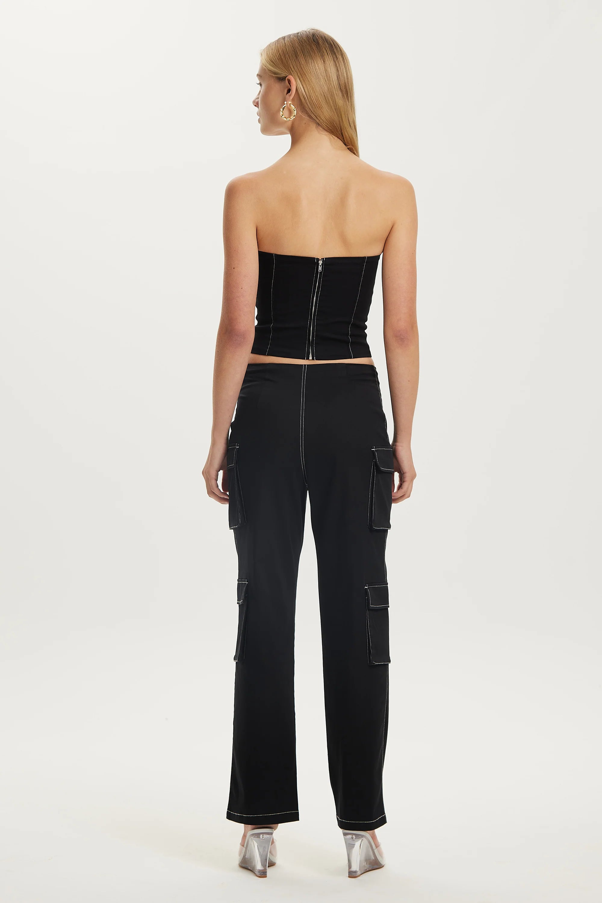 Third Form Open Road Baggy Jeans - Washed Black