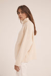 Third Form Oversized Knit Turtleneck - Cream