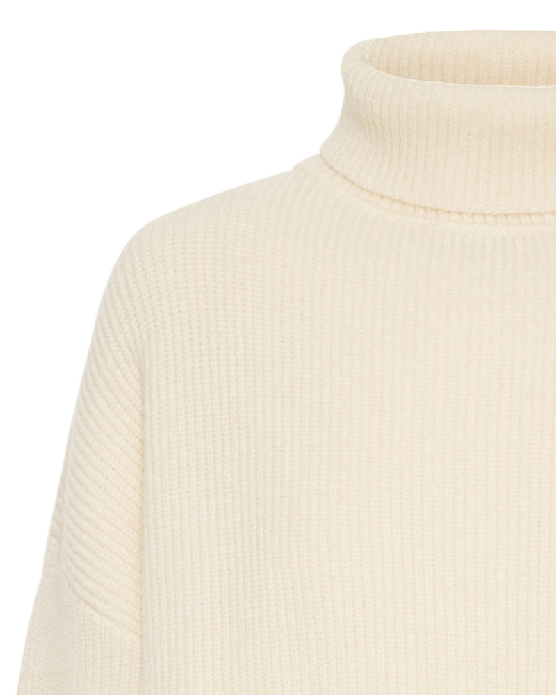 Third Form Oversized Knit Turtleneck - Cream