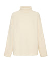 Third Form Oversized Knit Turtleneck - Cream