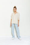 Bande Studio Classic Oversize Shirt - Parchment