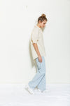 Bande Studio Classic Oversize Shirt - Parchment