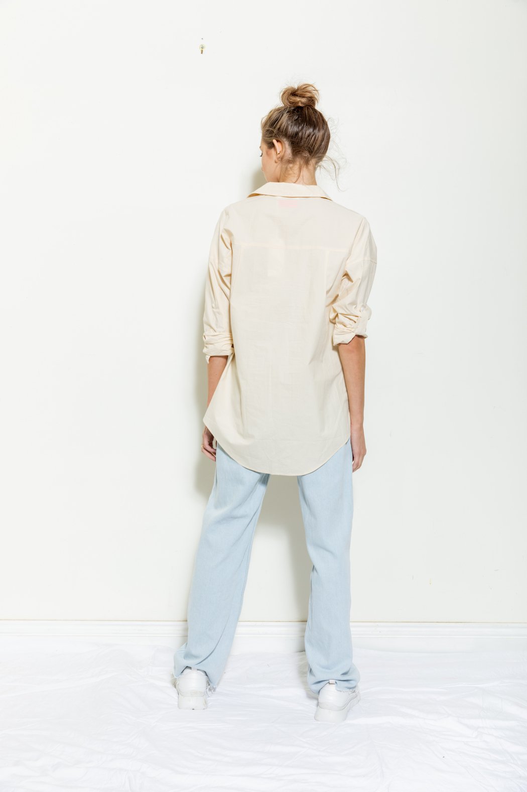 Bande Studio Classic Oversize Shirt - Parchment