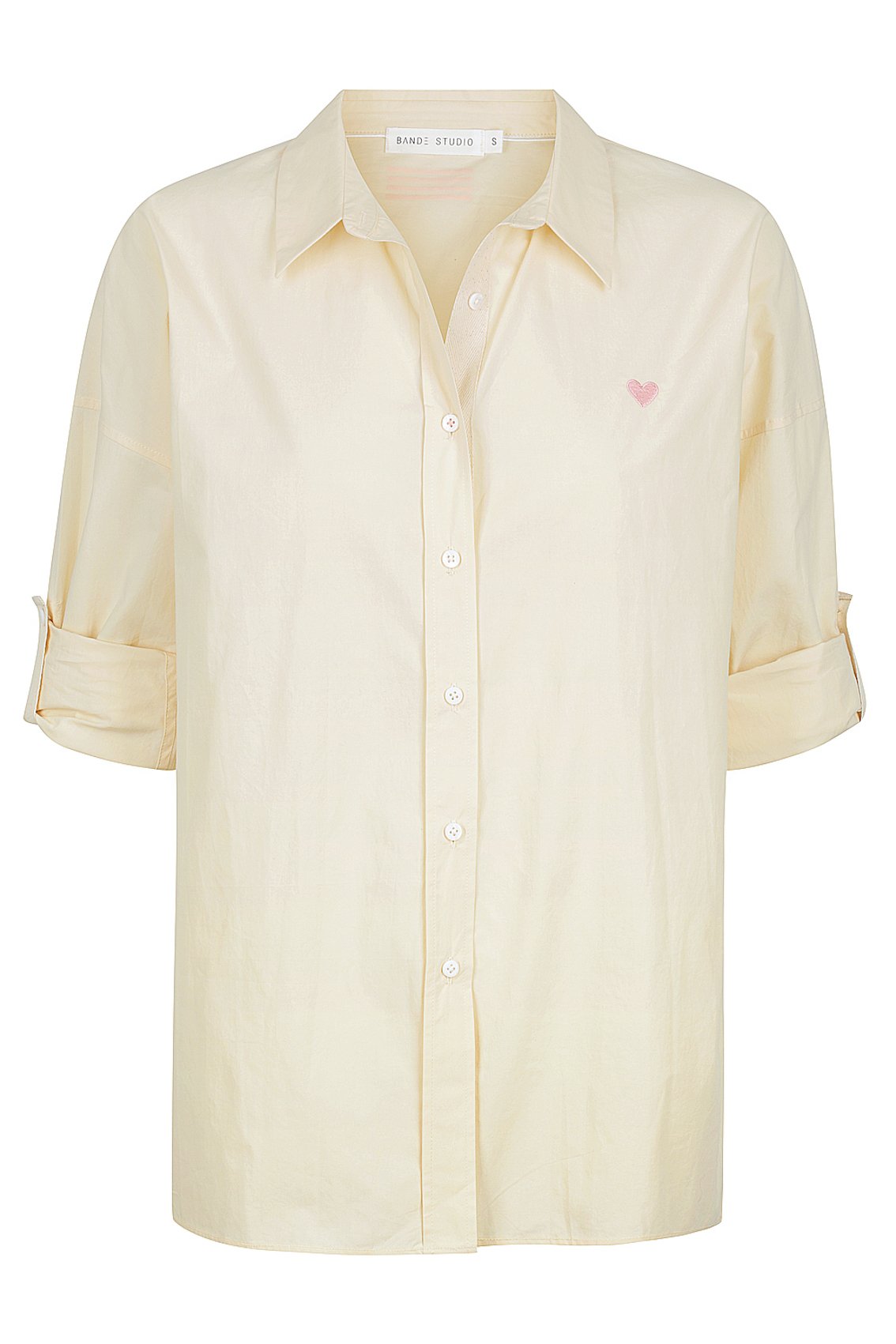 Bande Studio Classic Oversize Shirt - Parchment