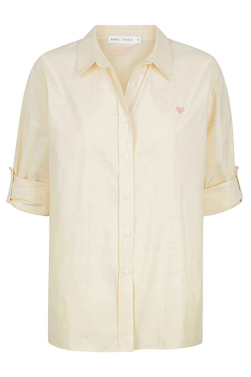 Bande Studio Classic Oversize Shirt - Parchment