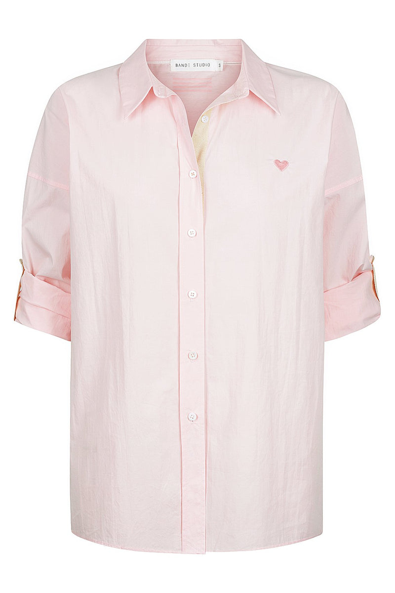 Bande Studio Classic Oversize Shirt - Pastel Pink
