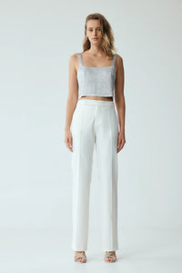 Third Form Reset Tailored Trouser - Off White