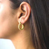 Jolie & Deen Romy Hoop Earrings