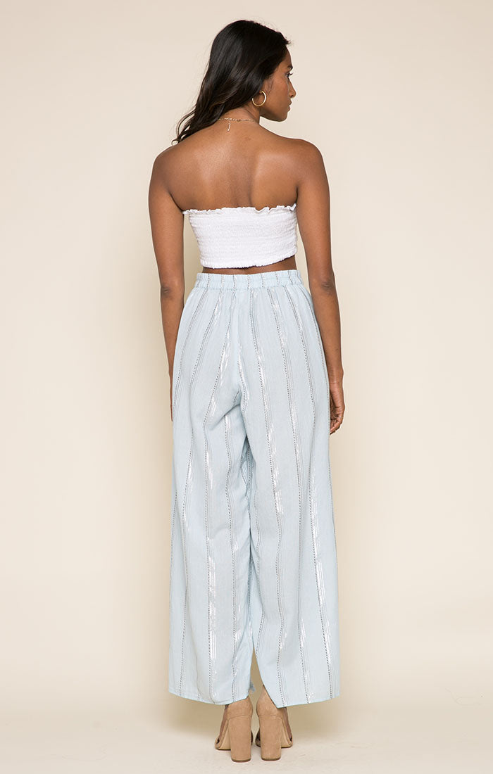 Raga Skyla Split Pant - Blue Sky