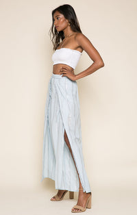 Raga Skyla Split Pant - Blue Sky