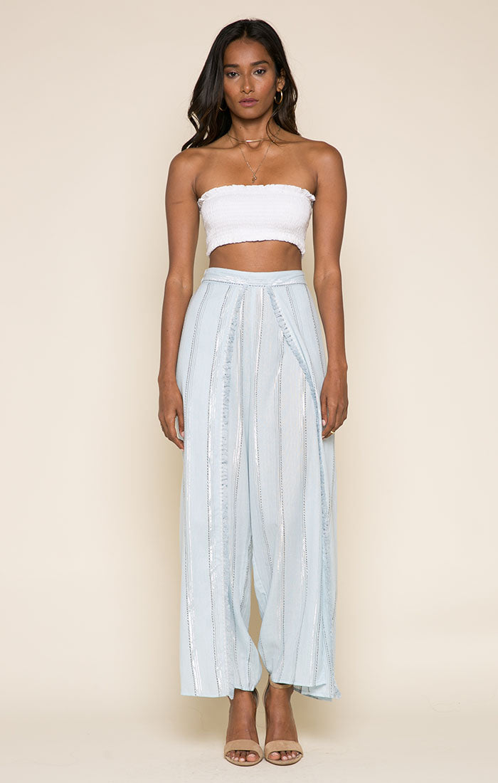 Raga Skyla Split Pant - Blue Sky