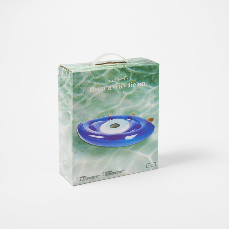 SunnyLife Luxe Lie-On Float Greek Eye