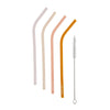 SunnyLife Reusable Silicone Straws - Multi Colour