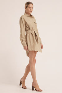 Third Form Street Smart Shirt Dress - Natural