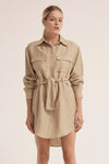 Third Form Street Smart Shirt Dress - Natural