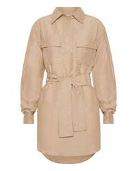 Third Form Street Smart Shirt Dress - Natural