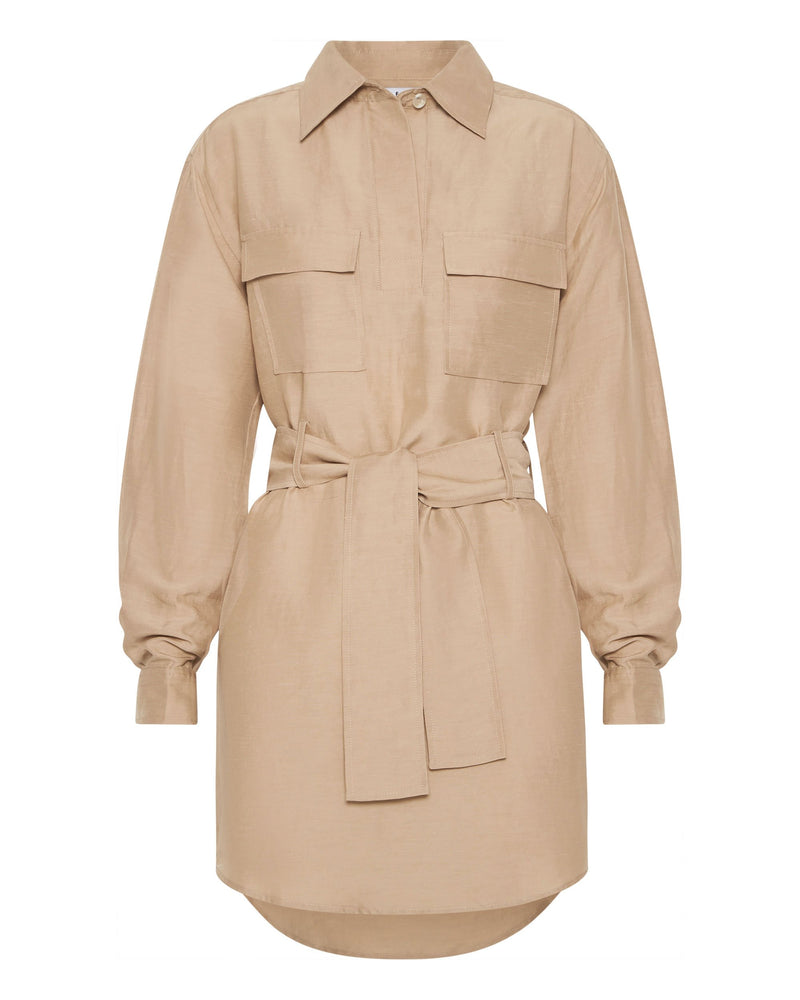 Third Form Street Smart Shirt Dress - Natural