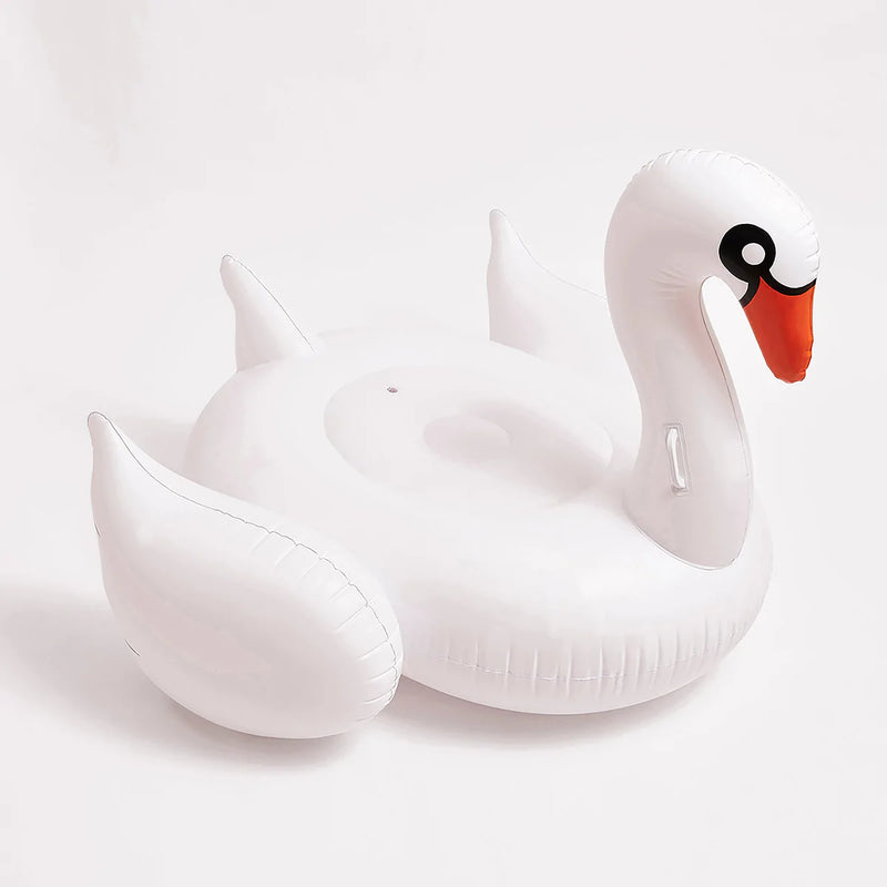 SunnyLife Luxe Ride-On Swan Float