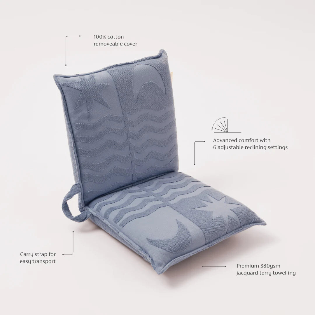 SUNNYLIFE Terry Travel Lounger Chair Le Med SUNNYLIFE Terry Travel Lounger Chair Le Med