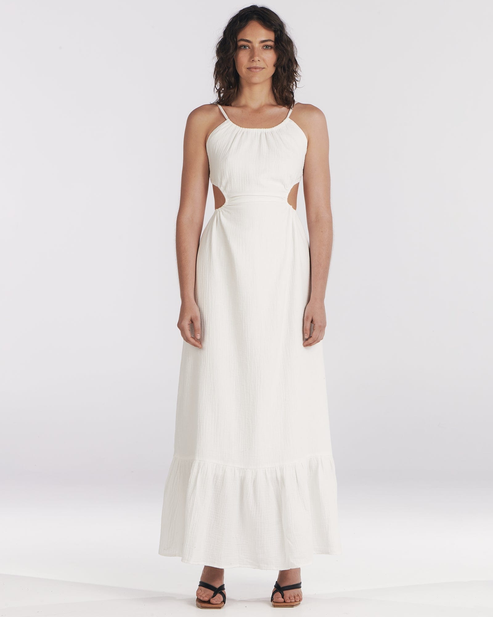 Charlie Holiday Tuscany Maxi Dress - White