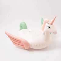 SunnyLife Luxe Ride-On Unicorn Float - Coral Ombre