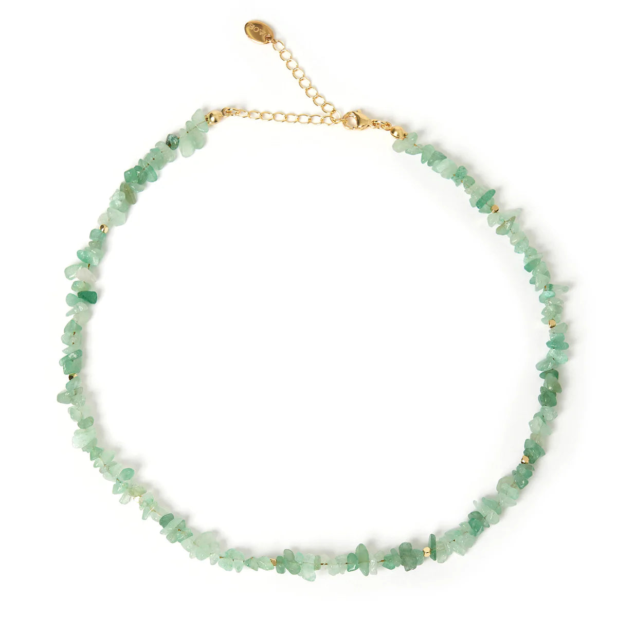 Arms Of Eve Wilder Gemstone Necklace - Moss