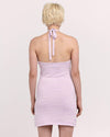 Charlie Holiday Zeta Halter Dress - Lilac
